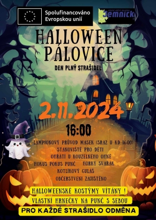 Halloween Pálovice - Den plný strašidel