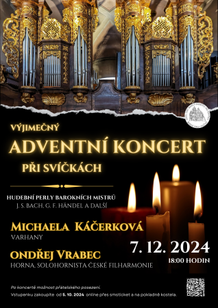 Adventní koncert při svíčkách