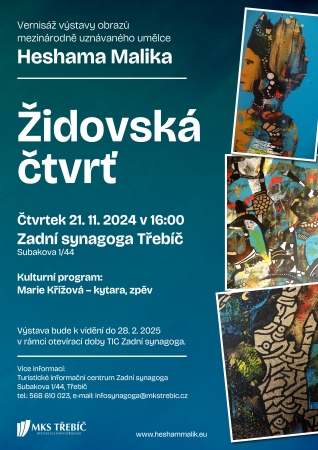 Výstava obrazů Heshama Malika Výstava obrazů Heshama Malika