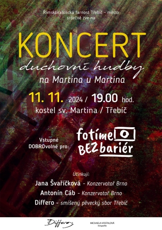 Koncert duchovní hudby na Martina u Martina