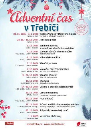 Adventní čas v Třebíči Adventní čas v Třebíči