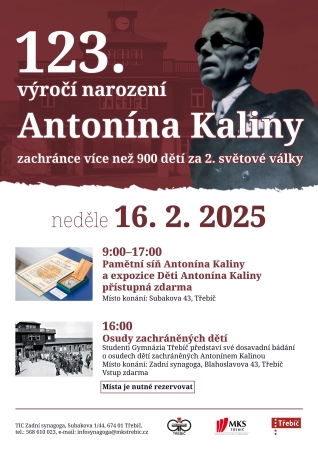 123. výročí narození Antonína Kaliny