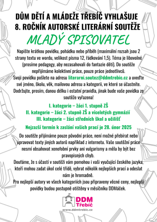 Literární soutež Mladý spisovatel