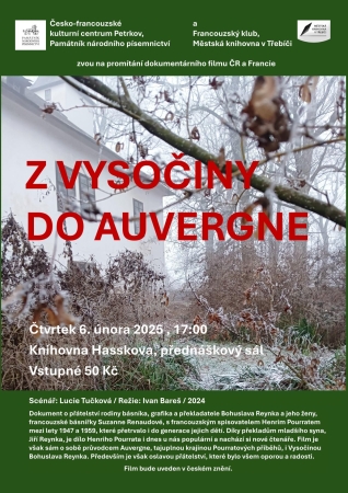 Dokumentární film Z Vysočiny do Auvergne Dokumentární film Z Vysočiny do Auvergne