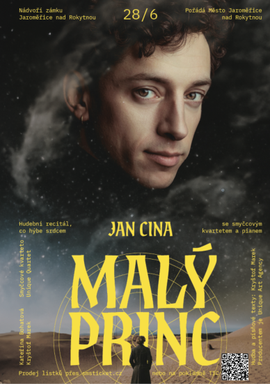 Hudební recitál Malý princ s Janem Cinou Hudební recitál Malý princ s Janem Cinou