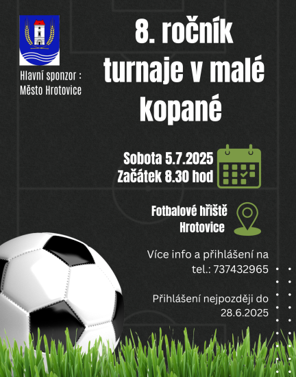8. ročník turnaje v malé kopané 8. ročník turnaje v malé kopané