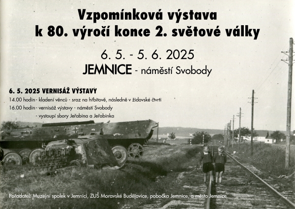 Vernisáž Vzpomínkové výstavy k 80. výročí konce 2. světové války Vernisáž Vzpomínkové výstavy k 80. výročí konce 2. světové války