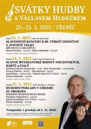 SVÁTKY HUDBY S VÁCLAVEM HUDEČKEM
