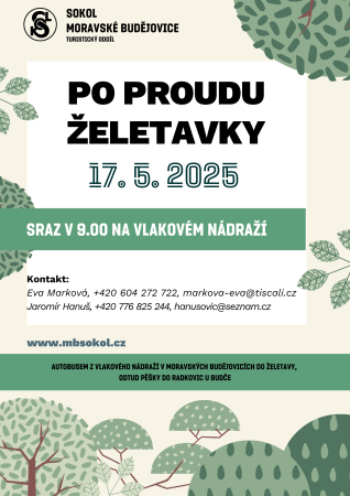 Po proudu Želetavky Po proudu Želetavky