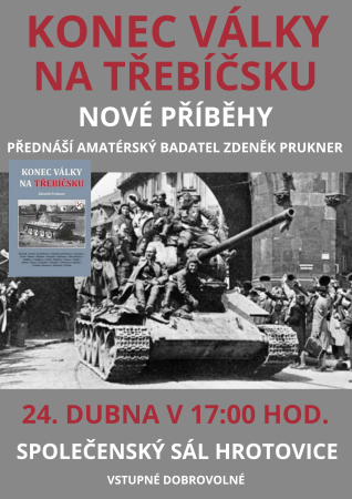 Přednáška - Konec války na Třebíčsku
