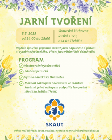 Jarní tvoření Jarní tvoření