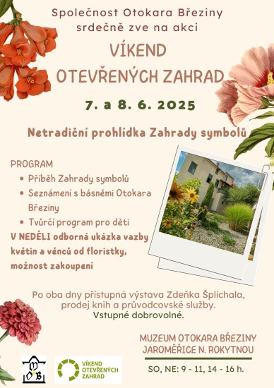Víkend otevřených zahrad Víkend otevřených zahrad