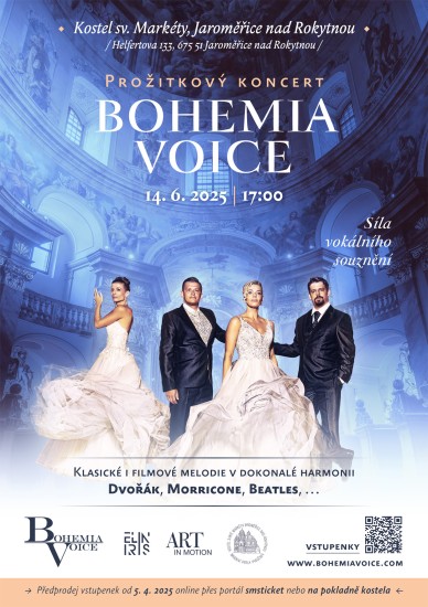 BOHEMIA VOICE v Jaroměřicích nad Rokytnou BOHEMIA VOICE v Jaroměřicích nad Rokytnou