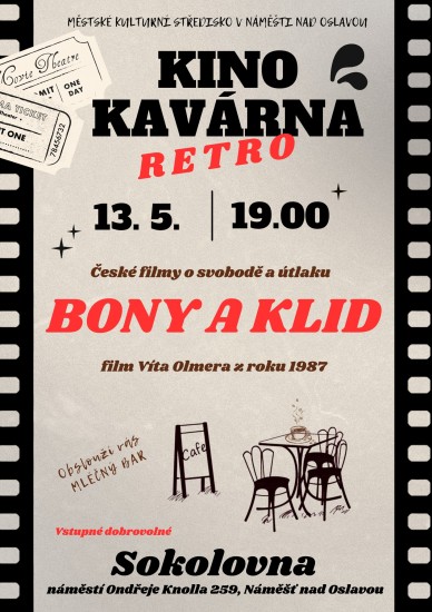 Kinokavárna - film Bony a klid Kinokavárna - film Bony a klid