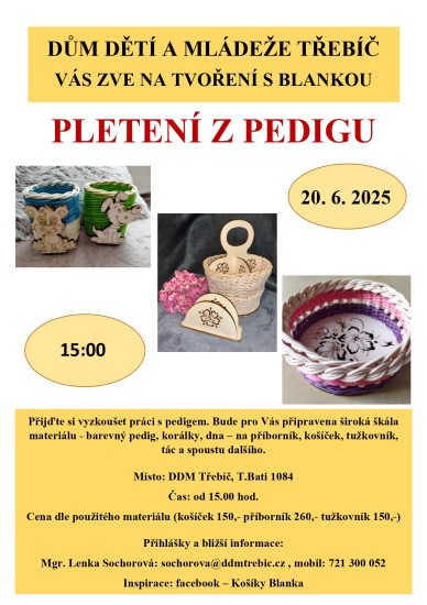 Pletení z pedigu Pletení z pedigu