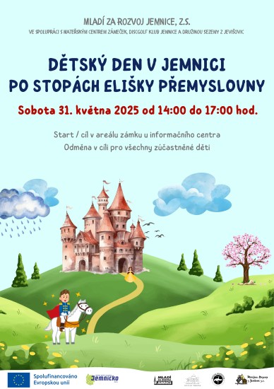 Dětský den v Jemnici aneb Po stopách Elišky Přemyslovny Dětský den v Jemnici aneb Po stopách Elišky Přemyslovny