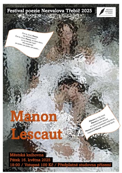 Nezvalova Třebíč 2025 / Manon Lescaut Nezvalova Třebíč 2025 / Manon Lescaut