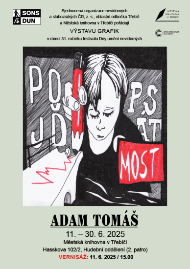 Výstava grafik / Adam Tomáš Výstava grafik / Adam Tomáš