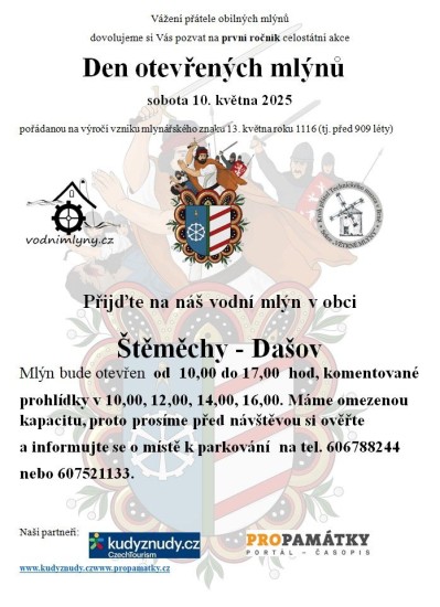 Den otevřených mlýnů Den otevřených mlýnů