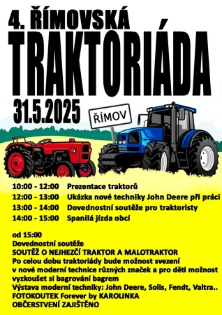 4. Římovská traktoriáda