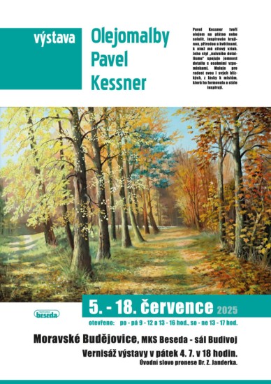 Výstava olejomalby Pavel Kessner Výstava olejomalby Pavel Kessner