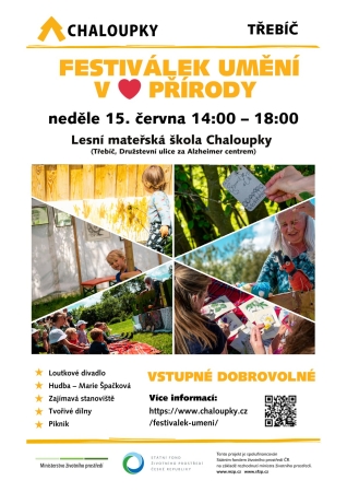Festiválek umění v srdci přírody Festiválek umění v srdci přírody