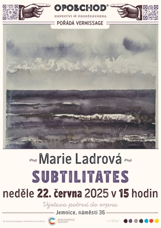 Vernisáž výstavy - Marie Ladrová - SUBTILITATES