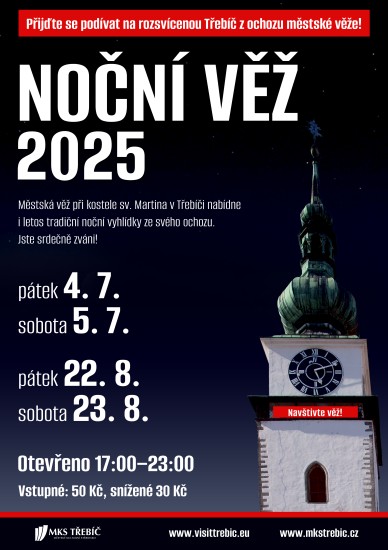 Noční věž 2025 Noční věž 2025