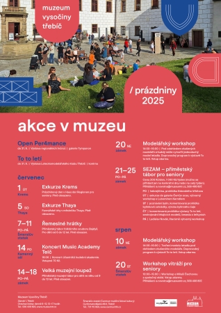 Akce v muzeu / prázdniny 2025 Akce v muzeu / prázdniny 2025