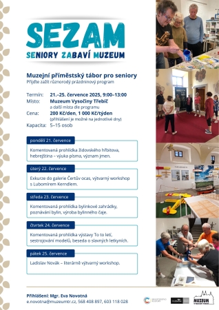 SEZAM / Seniory zabaví muzeum SEZAM / Seniory zabaví muzeum