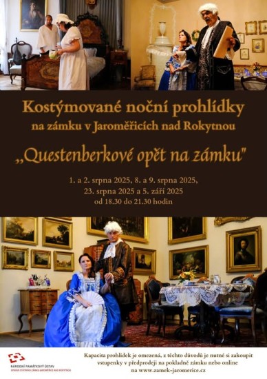Kostýmované noční prohlídky Kostýmované noční prohlídky