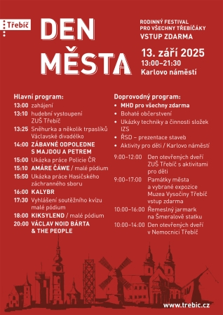 DEN MĚSTA DEN MĚSTA