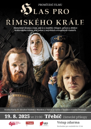 Promítání filmu Hlas pro římského krále Promítání filmu Hlas pro římského krále