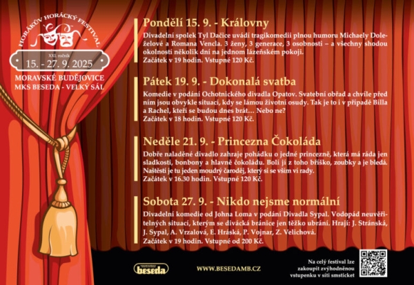 21. ročník Horákova Horáckého festivalu 21. ročník Horákova Horáckého festivalu