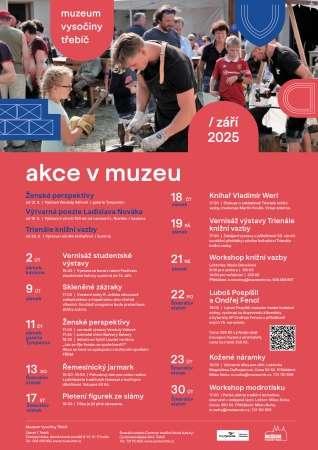 Akce v muzeu / Září 2025 Akce v muzeu / Září 2025