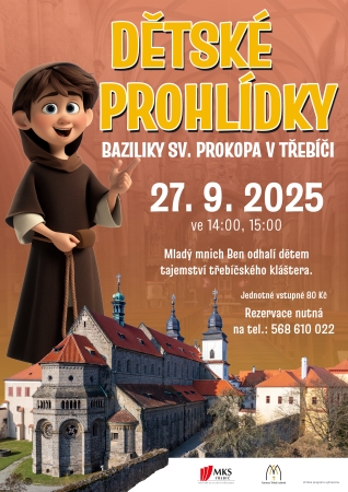 Dětské prohlídky Baziliky sv. Prokopa v Třebíči