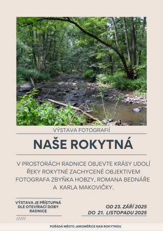 Výstava fotografií Naše Rokytná