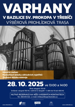 Varhany v bazilice sv. Prokopa