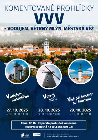 Komentované prohlídky třebíčských VVV