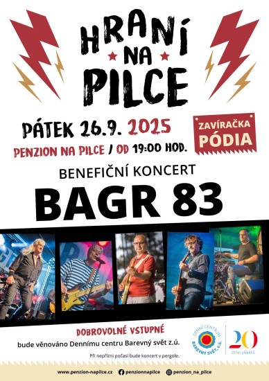 Hraní Na Pilce - Benefiční koncert Bagr 83