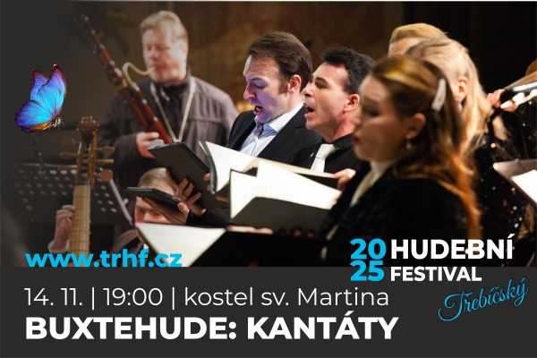 Třebíčský hudební festival: Buxtehude KANTÁTY Třebíčský hudební festival: Buxtehude KANTÁTY