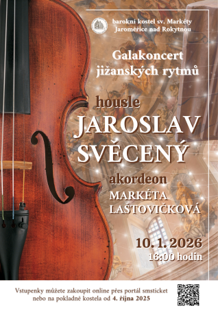 Galakoncert HOUSLE & AKORDEON J. Svěcený, M. Laštovičková Galakoncert HOUSLE & AKORDEON J. Svěcený, M. Laštovičková