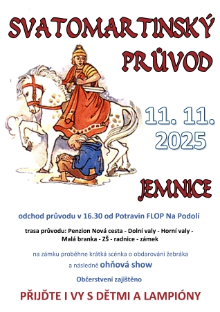 Svatomartinský průvod Svatomartinský průvod