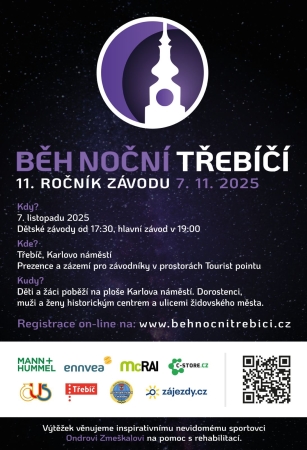Běh noční Třebíčí Běh noční Třebíčí