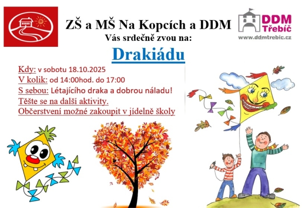 Drakiáda ZŠ Na Kopcích Drakiáda ZŠ Na Kopcích