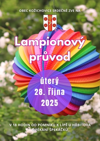 Lampiónový průvod Lampiónový průvod