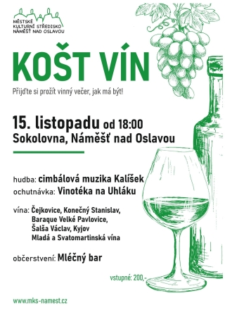 Košt vín Košt vín