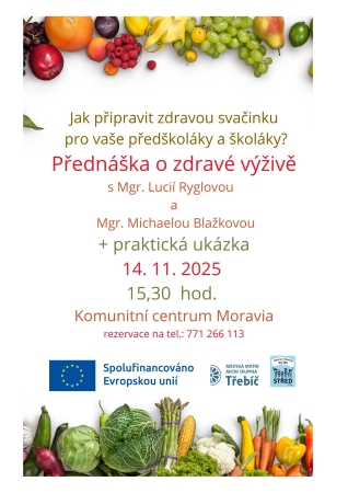 Přednáška o zdravé výživě Přednáška o zdravé výživě