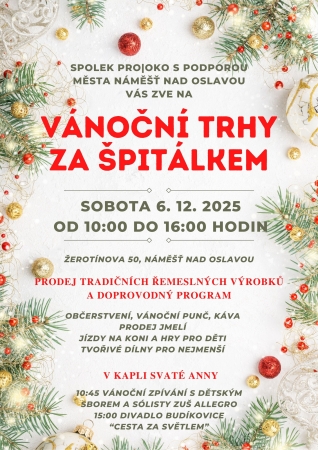 Vánoční trhy za Špitálkem