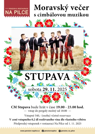 Moravský večer s cimbálovou muzikou